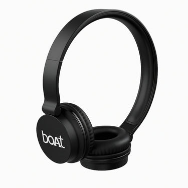 boAt Rockerz 410 Bluetooth Over-Ear Headphones – 8H Playtime, Extra Bass, Dual Modes, Foldable & Lightweight